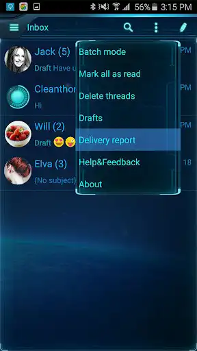 Play Handcent NextSMS Skin HighTech as an online game Handcent NextSMS Skin HighTech with UptoPlay