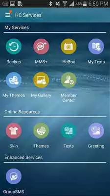 Play Handcent NextSMS Skin Style 8