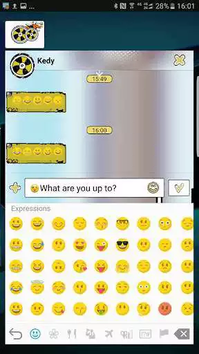 Play Handcent Skin (Graffiti)