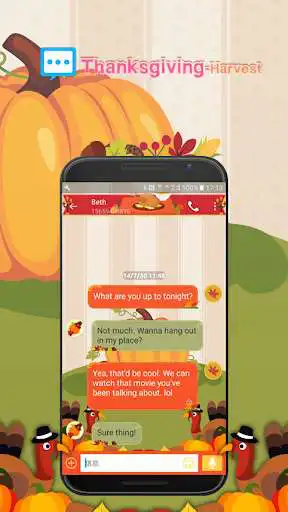 Play Handcent Skin Harvest  and enjoy Handcent Skin Harvest with UptoPlay