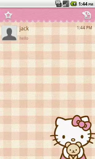 Play Handcent Skin (Hello Kitty)