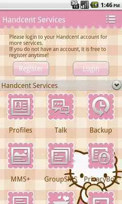 Play Handcent Skin (Hello Kitty)