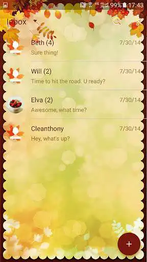 Play Handcent Skin Thank Giving2017 as an online game Handcent Skin Thank Giving2017 with UptoPlay