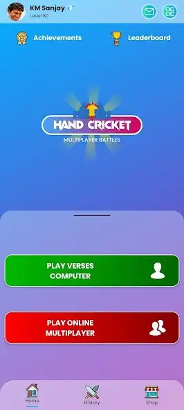 Play Hand Cricket: Multiplayer  and enjoy Hand Cricket: Multiplayer with UptoPlay
