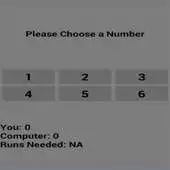 Free play online Hand Cricket vs AI APK