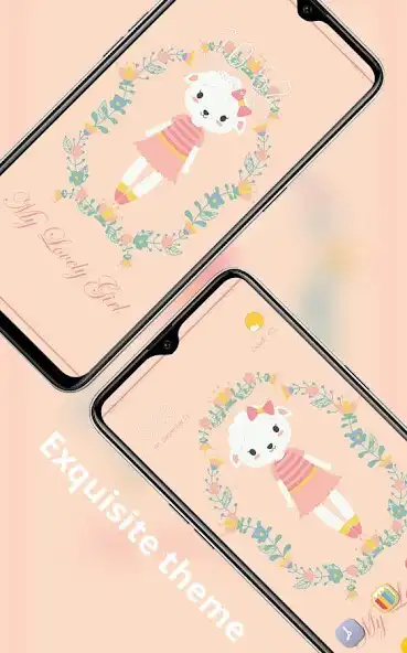 Play Hand drawing pink cute cartoon girl theme  and enjoy Hand drawing pink cute cartoon girl theme with UptoPlay
