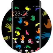 Free play online Hand drawing theme wallpaper traces multicolored APK