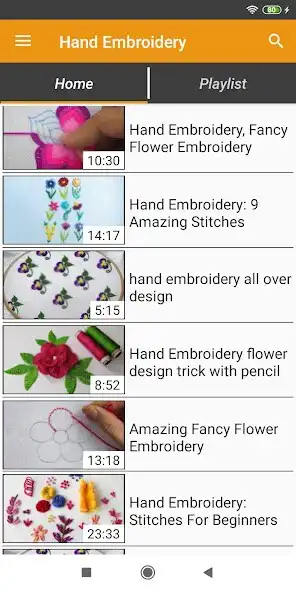 Play Hand Embroidery Design Videos  and enjoy Hand Embroidery Design Videos with UptoPlay