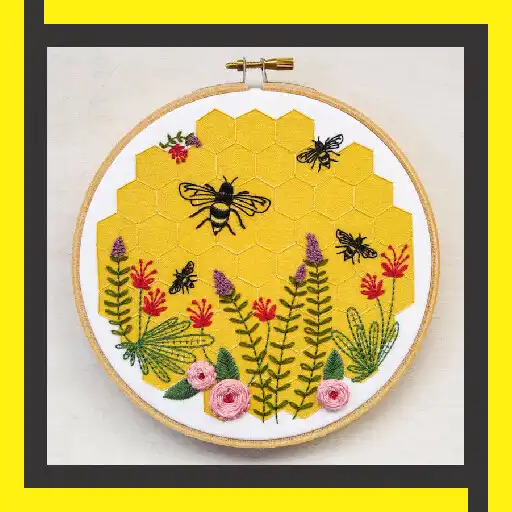 Play Hand Embroidery Stitch Pattern APK