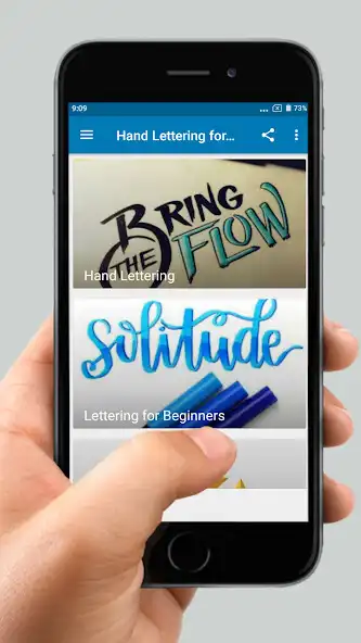 Play Hand Lettering for Beginners as an online game Hand Lettering for Beginners with UptoPlay