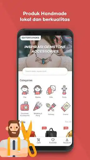 Play APK Handmadenesia  and enjoy Handmadenesia with UptoPlay com.handmadenesia