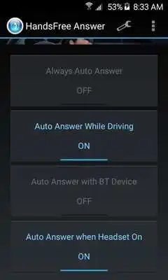 Play HandsFree Answer