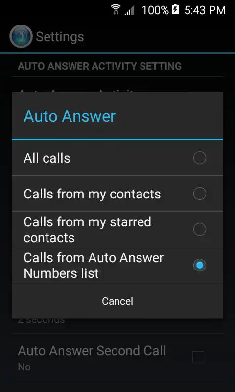 Play HandsFree Answer