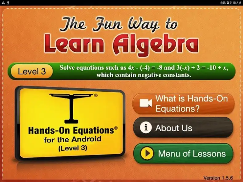 Play Hands-On Equations 3  and enjoy Hands-On Equations 3 with UptoPlay