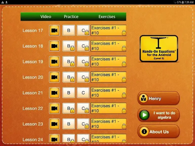 Play Hands-On Equations 3 as an online game Hands-On Equations 3 with UptoPlay