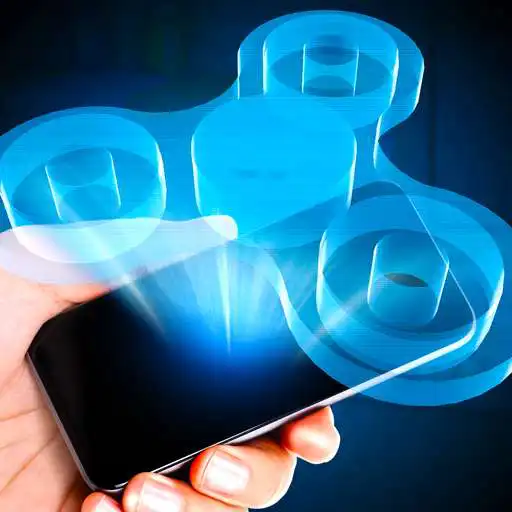 Play Hand spinner 3d - hologram pyramid APK