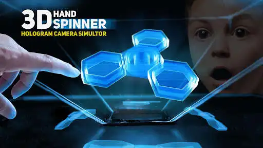 Play Hand spinner 3d - hologram pyramid  and enjoy Hand spinner 3d - hologram pyramid with UptoPlay