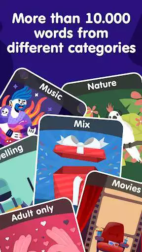 Play Hands Up: Guess the words as an online game Hands Up: Guess the words with UptoPlay