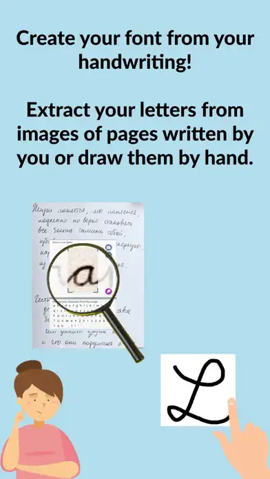 Handwriting Fontmaker online game with UptoPlay