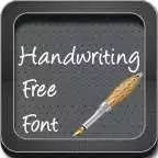 Free play online Handwriting Fonts Free  APK