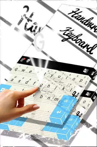Play Handwriting Keyboard Theme  and enjoy Handwriting Keyboard Theme with UptoPlay