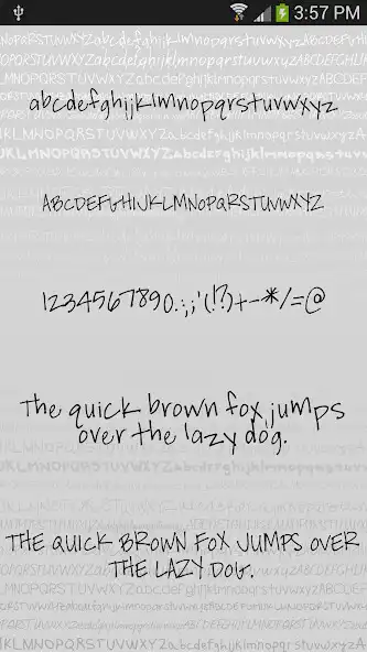 Play Handwritten fonts for FlipFont  and enjoy Handwritten fonts for FlipFont with UptoPlay