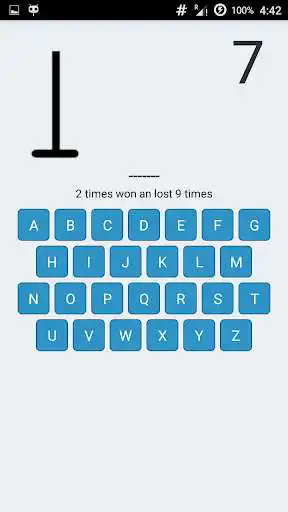 Play Hangman free App Word Search as an online game Hangman free App Word Search with UptoPlay