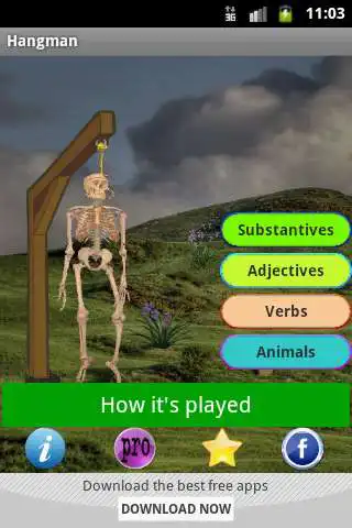 Play Hangman in English pro and enjoy Hangman in English pro with UptoPlay Play Hangman in English pro and enjoy Hangman in English pro with UptoPlay