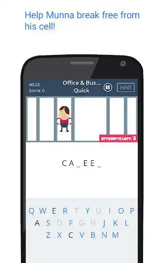 Play APK Hangman Word Puzzle Game  and enjoy Hangman Word Puzzle Game with UptoPlay com.rjs.hangman