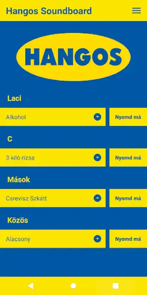 Play Hangos Soundboard  and enjoy Hangos Soundboard with UptoPlay