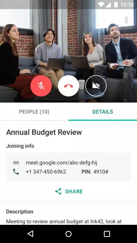 Play Hangouts Meet