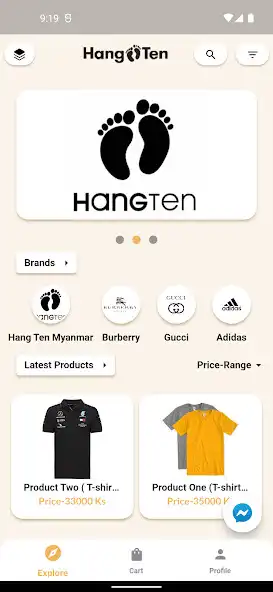 Play Hang Ten Myanmar as an online game Hang Ten Myanmar with UptoPlay