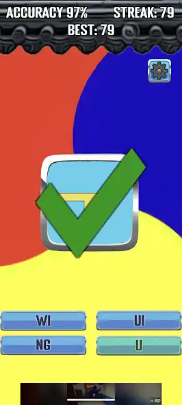 Play Hangul Alphabet Challenge as an online game Hangul Alphabet Challenge with UptoPlay