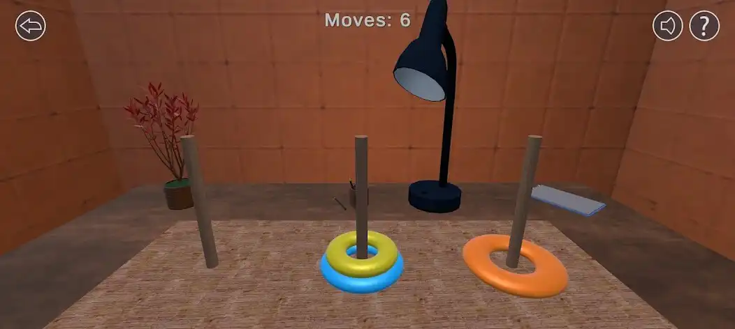 Play Hanoi Challenge 3D  and enjoy Hanoi Challenge 3D with UptoPlay