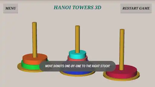 Play Hanoi Towers 3D  and enjoy Hanoi Towers 3D with UptoPlay