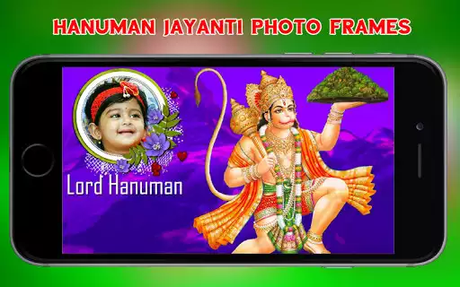 Play Hanuman Jayanti Photo Frames as an online game Hanuman Jayanti Photo Frames with UptoPlay