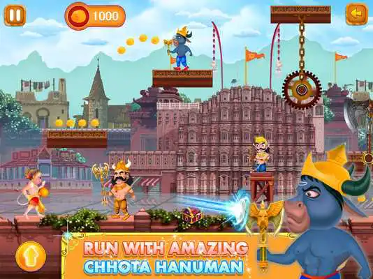 Play Hanuman Run Game FREE