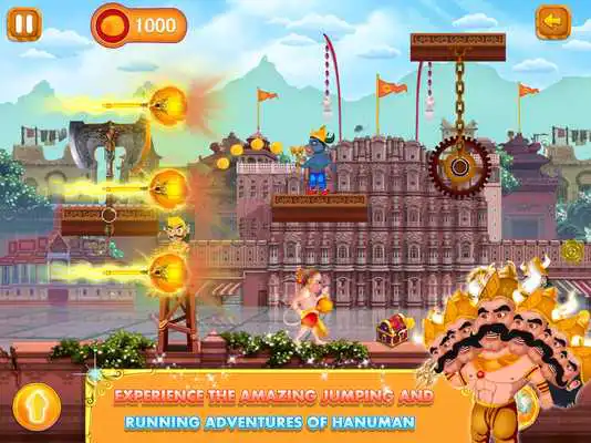 Play Hanuman Run Game FREE