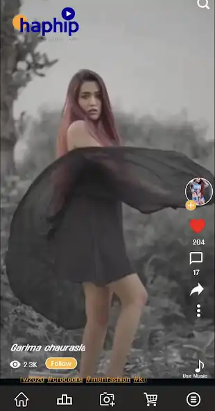 Play Haphip - A Short Video App  and enjoy Haphip - A Short Video App with UptoPlay