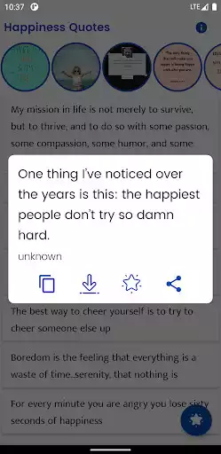 Play Happiness Quotes as an online game Happiness Quotes with UptoPlay