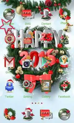 Play Happy2016 Theme -ZERO Launcher