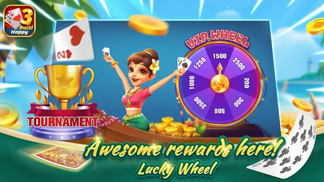 Play Happy3Patti  and enjoy Happy3Patti with UptoPlay