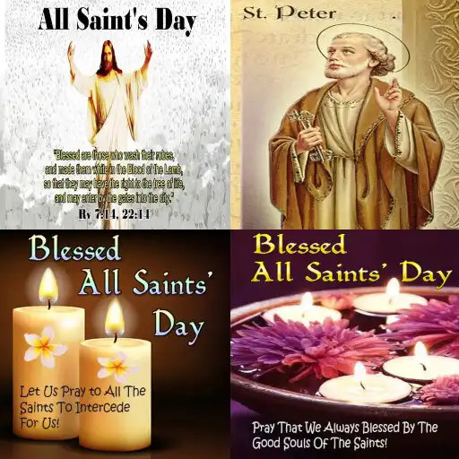 Play Happy All Saints Day: Greeting APK