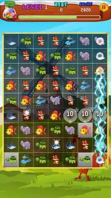 Play Happy Animals Farm - Funny Farm Crush Match 3 2019