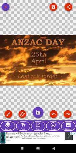 Play Happy Anzac Day: Greetings, GIF Wishes, SMS Quotes as an online game Happy Anzac Day: Greetings, GIF Wishes, SMS Quotes with UptoPlay