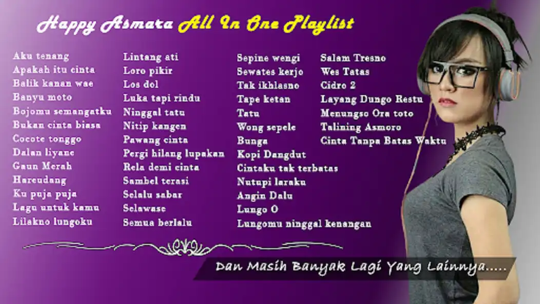 Play Happy Asmara Lagu Kenangan MP3 and enjoy Happy Asmara Lagu Kenangan MP3 with UptoPlay Play Happy Asmara Lagu Kenangan MP3 and enjoy Happy Asmara Lagu Kenangan MP3 with UptoPlay