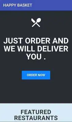 Play Happy Basket Food Order  Online Shopping