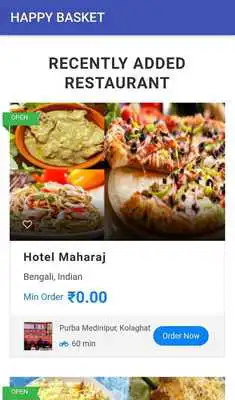 Play Happy Basket Food Order  Online Shopping