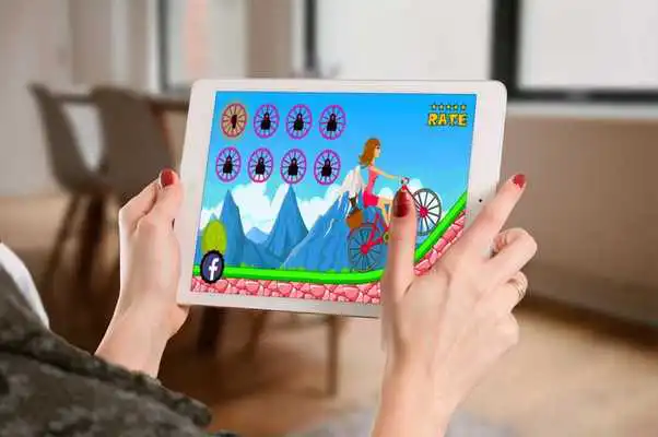 Play Happy Biker Girl Wheels