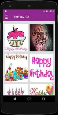 Play Happy Birthday Animated gif